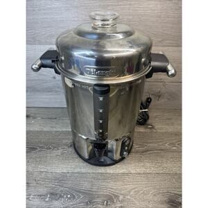 DeLonghi DCU500T Ultimate Coffee Maker 50 Cup Capacity Stainless Coffee Urn